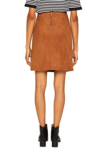 Esprit 089ee1d013 Falda, Marrón (Toffee 225), 36 (Talla del Fabricante: 34) para Mujer