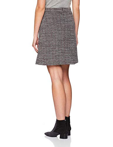 Esprit 108ee1d012 Falda, Rojo (Bordeaux Red 600), Small para Mujer