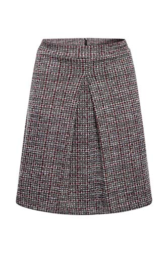 Esprit 108ee1d012 Falda, Rojo (Bordeaux Red 600), Small para Mujer