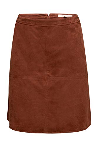 Esprit 109ee1d010 Falda, Marrón (Dark Brown 200), 36 (Talla del Fabricante: 34) para Mujer