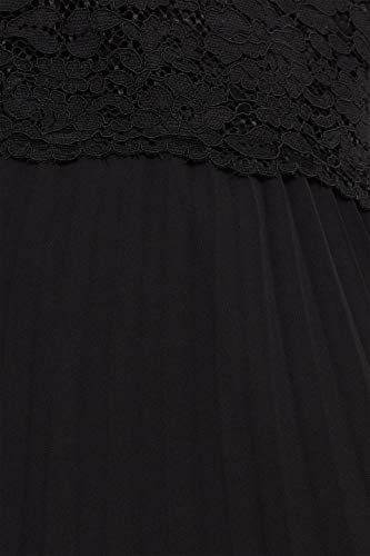 Esprit 109eo1e003 Vestido, Negro (Black 001), 36 (Talla del Fabricante: 34) para Mujer