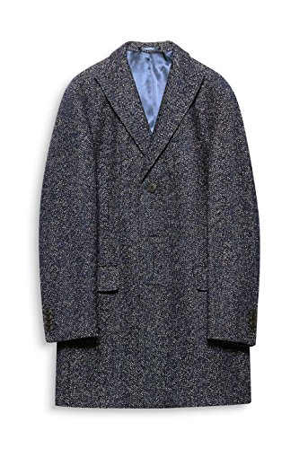 ESPRIT Collection 107eo2g019 Abrigo, Azul (Navy 400), Large (Talla del Fabricante: 50) para Hombre