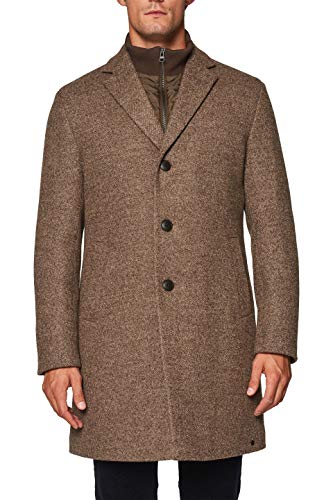 ESPRIT Collection 108eo2g008 Abrigo, Marrón (Camel 230), XX-Large (Talla del Fabricante: 54) para Hombre