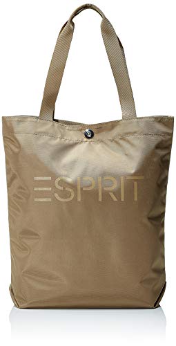 EspritNoos Cleo ClshpMujerShoppers y bolsos de hombroBeige10x39x28 Centimeters (B x H x T)