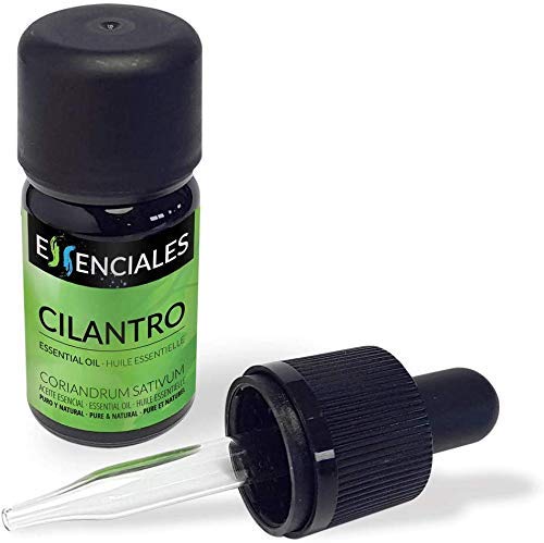 Essenciales - Aceite Esencial de Cilantro/Coriandro, 100% Puro, 30 ml | Aceite Esencial Coriandrum Sativum