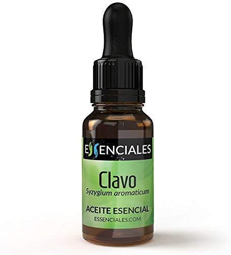 Essenciales - Aceite Esencial de Clavo, 100% Puro, 10 ml | Aceite Esencial Syzygium Aromaticum