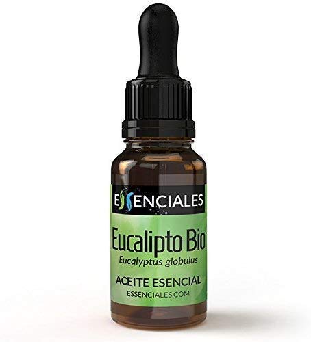 Essenciales - Aceite Esencial de Eucalipto BIO, ECOLÓGICO, 100% Puro y Certificado, 10 ml | Aceite Esencial Eucaliptus Globulus BIO