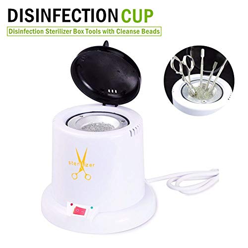 Esterilizador de esferas de cuarzo profesional para herramientas de esteticista Nail Art tatuadores CW467