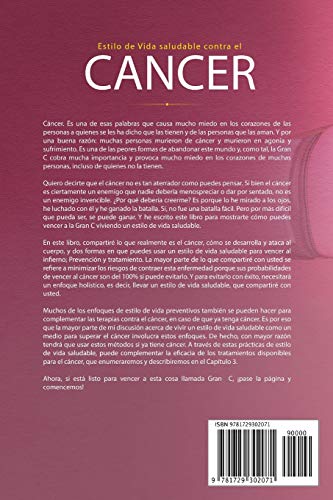 Estilo de vida saludable contra el cáncer 1ra Edición: Conviértete en un sobreviviente de cáncer, un enfoque nutricional y mental