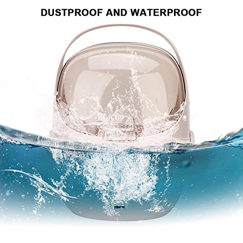 Estuche de almacenamiento de maquillaje para organizador cosmético, caja de almacenamiento de cosméticos rosa, hogar para niñas de dormitorio para mujeres