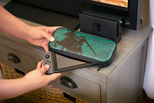 Estuche Discreto Para Legend Of Zelda, Verde (Nintendo Switch)