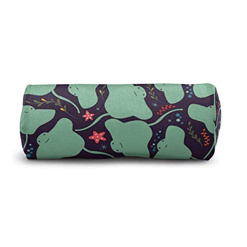 Estuche japonés de barbillas, de gran capacidad, con cremallera, bolsa de maquillaje, bolsa de viaje, bolsa de papelería para la escuela o la oficina