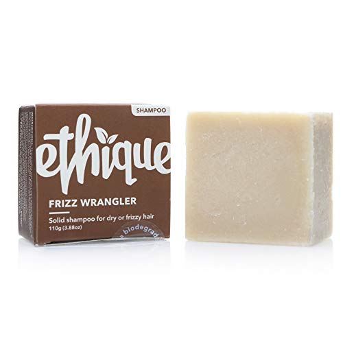 Ethique Frizz Wrangler Barra de Champú Sólido- Para Cabello Muy Seco o Encrespado 3.88 oz