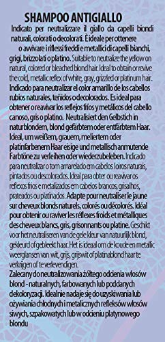 Etolab - Champú antiamarillo con aceite de argán, bayas de goji y extracto de malva (2x500 ml)