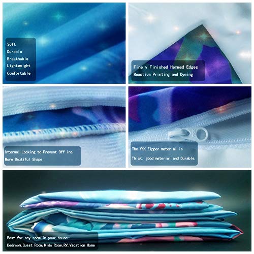 EU-VV Juego De Funda Nórdica Juego De Ropa De Cama Fashion Gatito Rosa para Niños Pequeños Diseño Personalizado Funda De Edredón Y Funda De Almohada ((150x200cm)-Cama de 90,Gato 02)