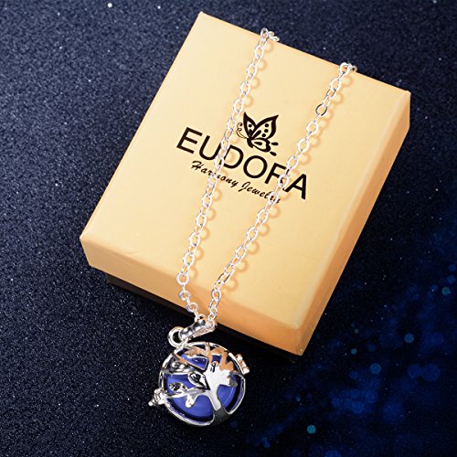 EUDORA Harmony Ball Colgante el árbol de la Vida, llamador de Angeles Embarazada, Collar Música Timbre Bell Mujeres Joyas Niñas, Damas, Profesor, Madres y Hermanas
