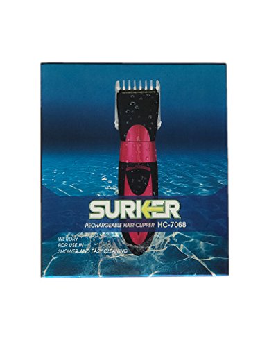 EUROXANTY-MAQUINA CORTAPELO RECARGABLE INALAMBRICO PROFESIONAL PARA HOMBRES SURKER HC-7068