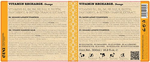 Eva Professional Hair Care Champú Vitamin Recharge Orange 500 ml