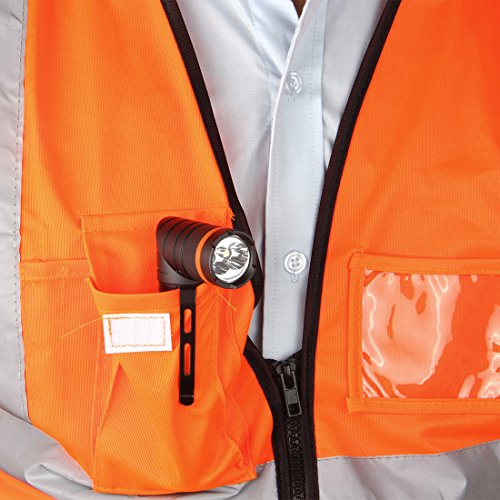 EverBrite Linterna LED USB Recargable Linterna UV Ultravioleta Faroles de Mano Alta Potencia Antorcha Multifunción Cabeza Giratoria 90° Base Magnetico Resistente al Agua IP65