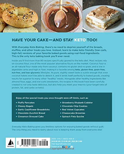 Everyday Keto Baking: Healthy Low-Carb Recipes for Every Occasion