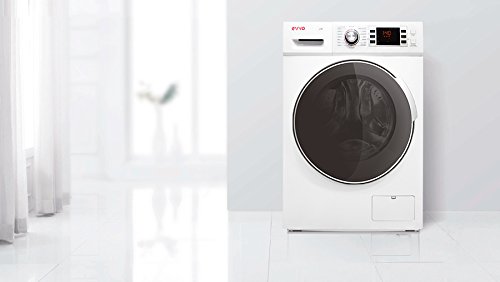 EVVO 4.10 - Modelo 4.10 Lavadora-secadora de carga frontal de 10 KG de lavado y 7 KG de secado y 1600 RPM, Marca Española, Color blanco, [Clase de eficiencia energética A]