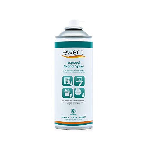 Ewent EW5611 - Pulverizador de Alcohol isopropílico Spray 400ml, Transparente