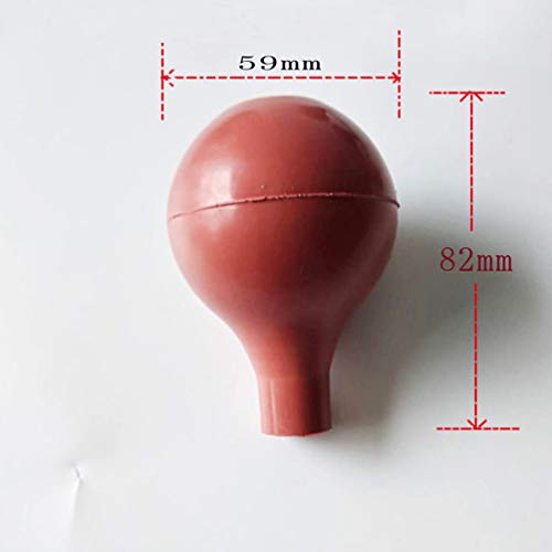 EXCEART 6Pcs Taza de Masaje de Plástico Ventosa China Juego de Ventosas de Músculos para La Parte Posterior Del Cuello Herramienta de Masaje Al Vacío de Punto de Acupuntura con Bola de