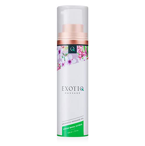 Exotiq, Aceite para masaje y relajación (Albahaca cítricos) - 100 ml.