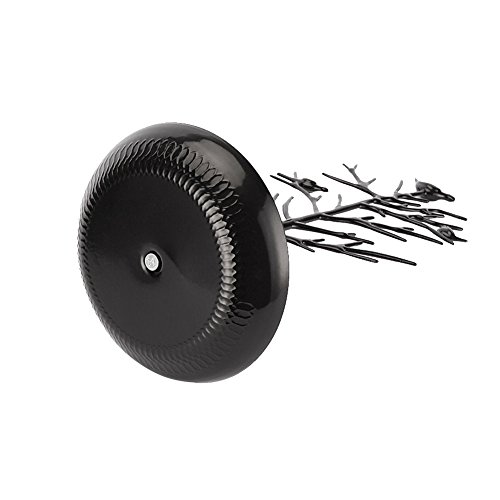 Expositor de pendientes de árbol para joyas, de hierro para guardar collares, pulseras, anillos, pendientes, joyas, regalo para Navidad, etc.