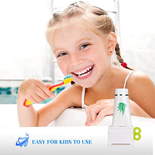 Exprimidor de Pasta de Dientes Tubo Exprimidor Dispensador Apretadores de Tubos para Pasta de Dientes Cosméticos 3 Piezas