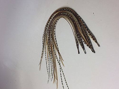 Extensiones para pelo SEXY SPARKLES, para mujeres, con plumas naturales, set de 7 plumas de 20,32 a 30,48 cm aprox., grosores variados, calidad de peluquería