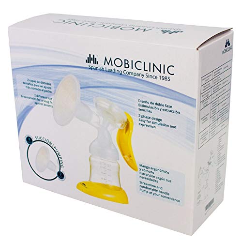 Extractor de leche manual, Mango ergonómico, Mobiclinic