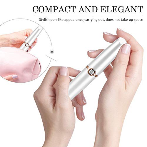 Eyebrow Trimmer, Depiladora Cejas Mujer, Ceja Recortador Flawless, Afeitado de cejas indoloro Eliminador de cejas con luz LED Depiladora de cejas Cejas Depiladora, Sharp y seguridad