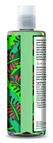 Faith in Nature Jabón Líquido de Manos Natural de Aloe Vera y Árbol del Té, Nutritivo, Vegano y No Testado en Animales, sin Parabenos ni SLS, 400 ml