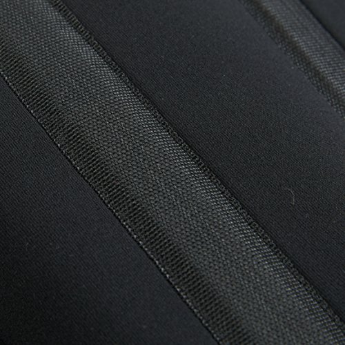 Faja lumbar de neopreno con tiras dobles de compresión - Sujeción para la parte baja de la espalda - Marca Neotech Care (Negro, XXXXL)