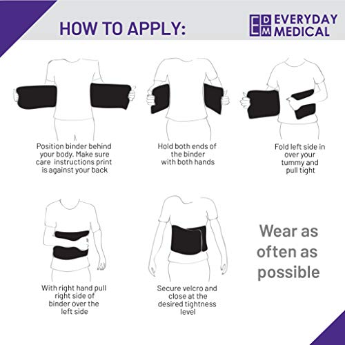 Faja para Cirugía Postabdominal con Carbón de Bambú I Acelere la Cicatrización y Reduzca la Hinchazón Después de la Cesárea, Cirugías de Abdomen, Abdominoplastia, Vejiga y Reducción de Estómago - XL