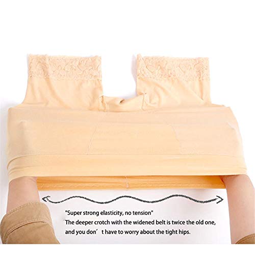 fajas para piernas,Shorts de algodón anti rozaduras para mujeres, Calzoncillos de pierna larga para damas, Calzoncillos tipo boxer suaves Ropa interior 2 paquetes @ One_for_each_of_gray_and_nude_L