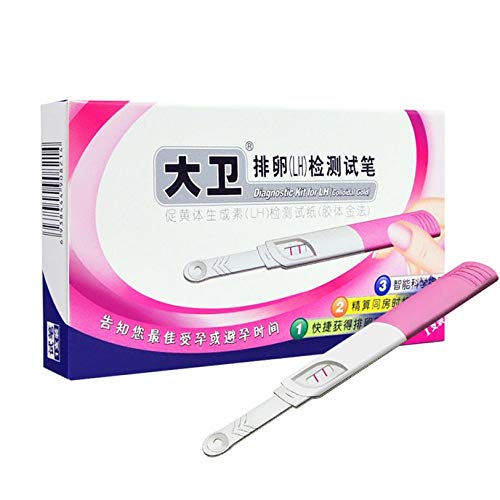 Fall Pruebas de Ovulación, 20 Prueba de Ovulación Tiras con 10 Tiras de Prueba de Embarazo en orina y 30 de Copa, Palillos sensibles Fertilidad de Prueba Predictor for Mujeres