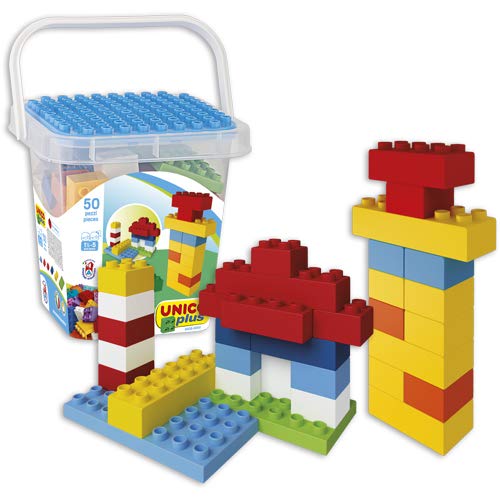 Falomir Unico 601040 - Construcción Cubo 50 Pzs