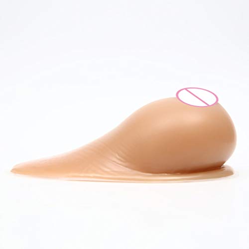 Falsos Senos Artificiales Mamarios De Silicona For La Mastectomía O Aumentar Tamaño del Seno De La Piel Bronceada Color 9-30 (Size : 1000g)