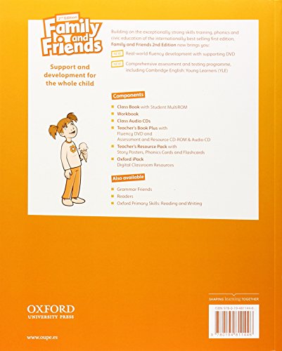 Family & Friends 4. Workbook - 2ª Edición (Family & Friends Second Edition) - 9780194811446