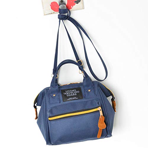 Fannyfuny bolsos Mujer Maletin de Viaje Mochilas Casual Paquete de Viaje Chicas Diario Lona Bolso de Mano Mochilas de Bandolera Bolsa de Hombro Bolsa de Cruzada de Ocio