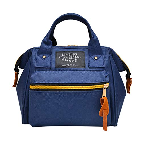 Fannyfuny bolsos Mujer Maletin de Viaje Mochilas Casual Paquete de Viaje Chicas Diario Lona Bolso de Mano Mochilas de Bandolera Bolsa de Hombro Bolsa de Cruzada de Ocio