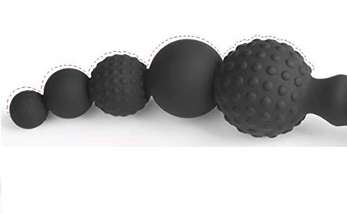 Fantástica tirón de Silicona Maestro de Perlas Divertido tapón de La Puerta