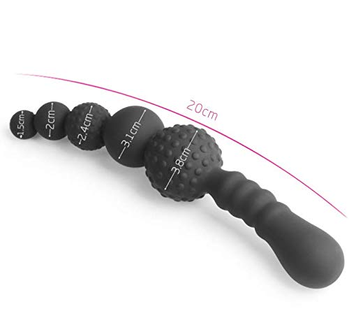 Fantástica tirón de Silicona Maestro de Perlas Divertido tapón de La Puerta