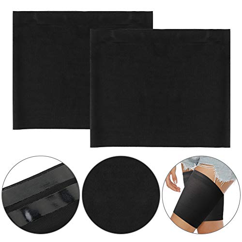 FANTESI 4 pares de bandas elásticas para el muslo, para mujer, antirozaduras, para evitar rozaduras en el muslo, bandas invisibles para el muslo (multi)