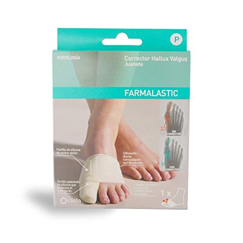 FARMALASTIC Corrector Hallux Valgus Juanete Talla Pequeña