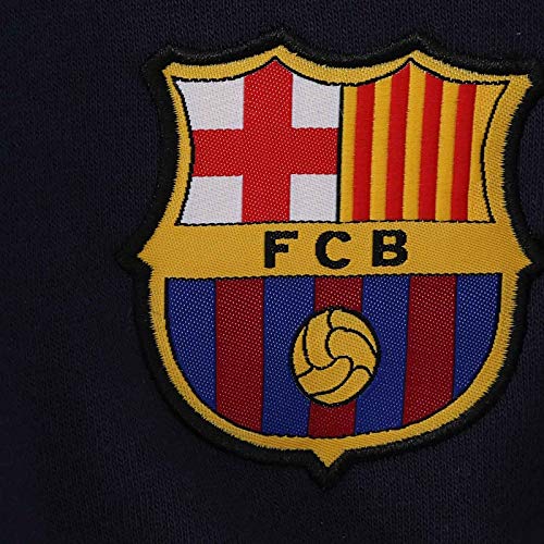 FCB FC Barcelona - Sudadera Oficial para Hombre - con el Escudo del Club - XL