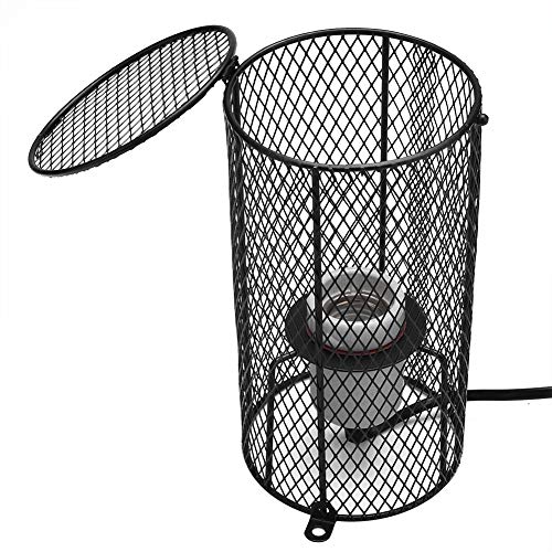 Fdit - Lámpara de calefacción por Infrarrojos para Mascotas (Rayos UV, cerámica, para Reptiles), lámpara de conservación de Calor de Invierno, Suministros para Serpiente, Lagarto, Tortuga Anfibios