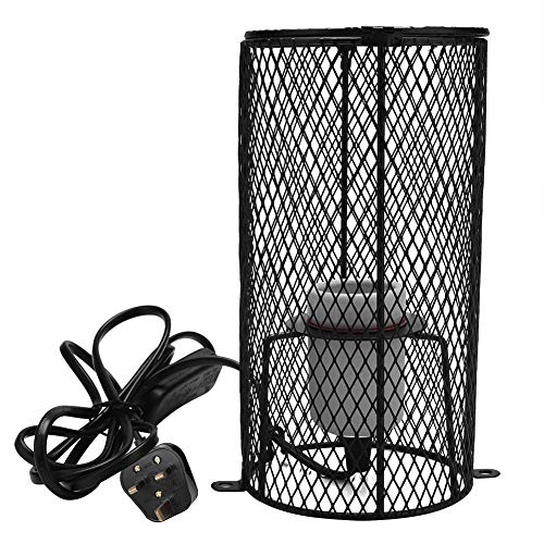 Fdit - Lámpara de calefacción por Infrarrojos para Mascotas (Rayos UV, cerámica, para Reptiles), lámpara de conservación de Calor de Invierno, Suministros para Serpiente, Lagarto, Tortuga Anfibios